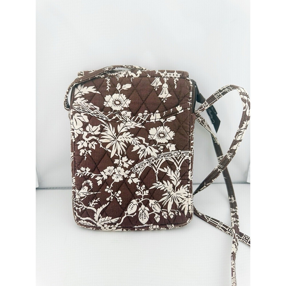 Vera Bradley Vintage 2006 Retired Imperial Toile Pattern Crossbody Purse. - Picture 3 of 6